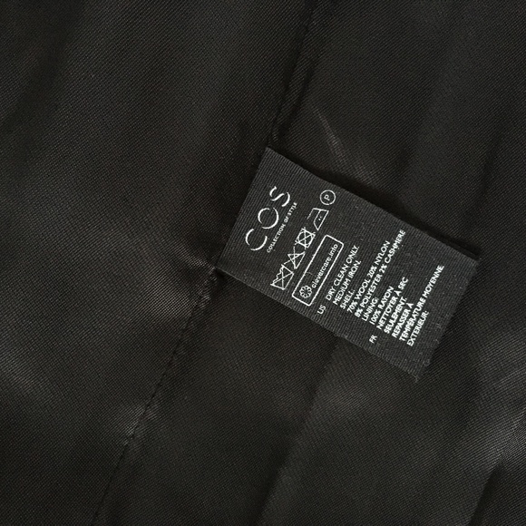 COS Tie Waist Blazer/Jacket Wool Blend - Picture 9 of 9